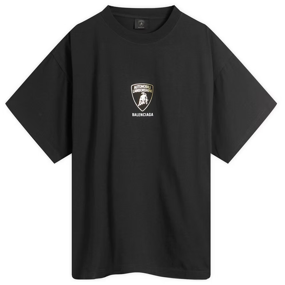 Automobili Lamborghini x Balenciaga Logo T-Shirt