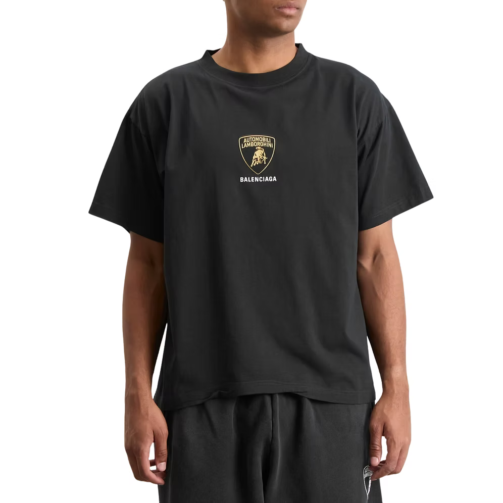 Automobili Lamborghini x Balenciaga Logo T-Shirt