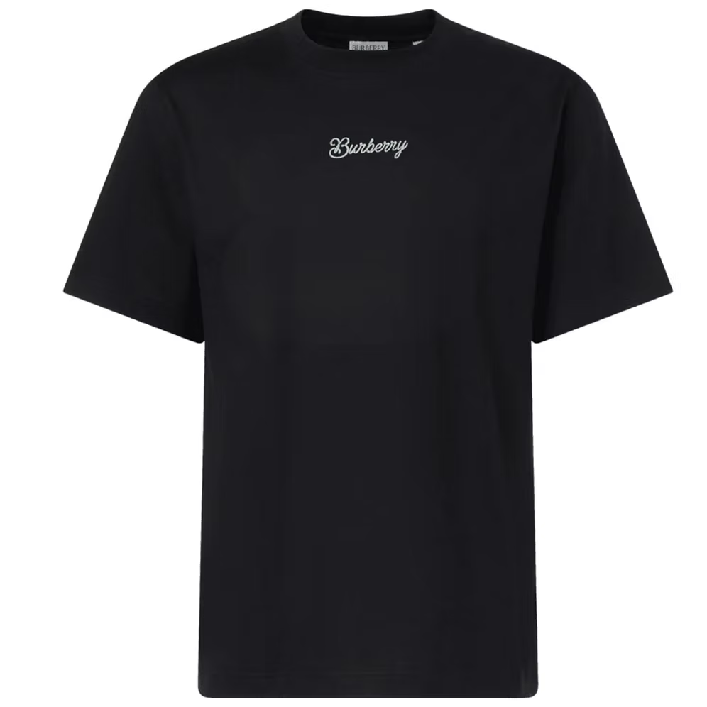 Burberry Script Logo Cotton T-shirt