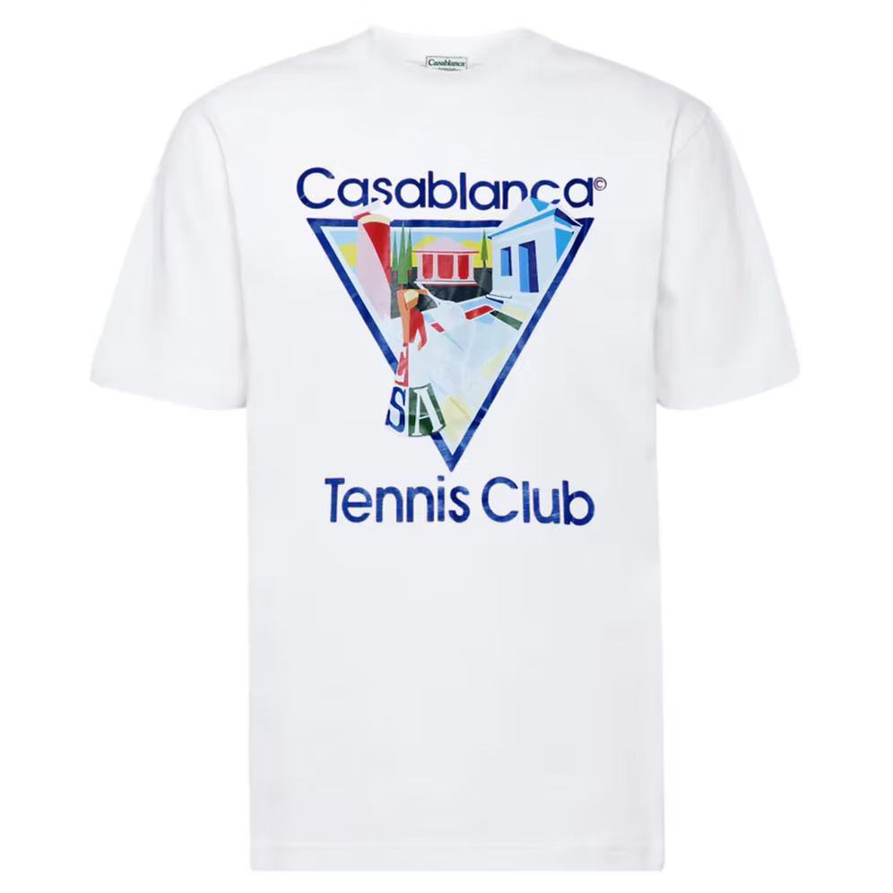 Casablanca Tennis Club Graphic T-Shirt