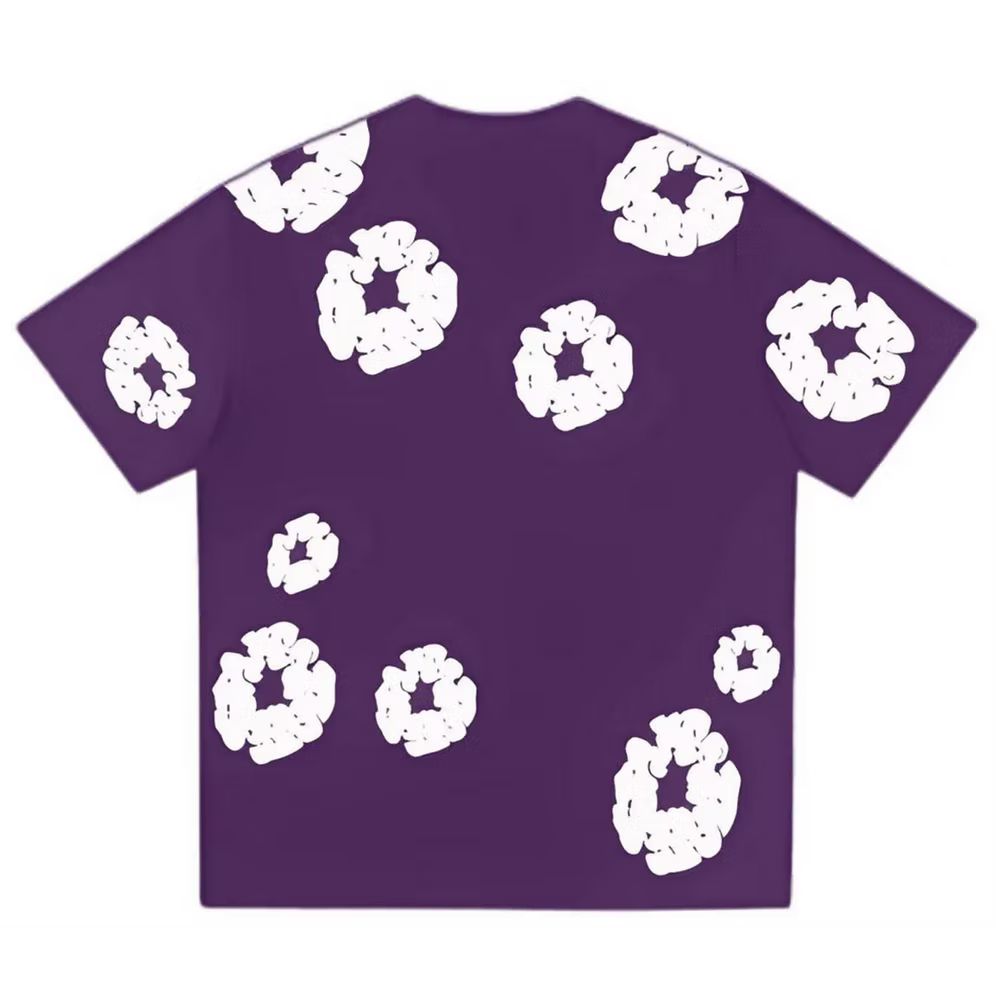 Abstract Floral Print T-Shirt