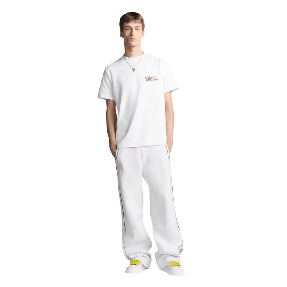 Dior Signature Motif T-shirt and Pants Set