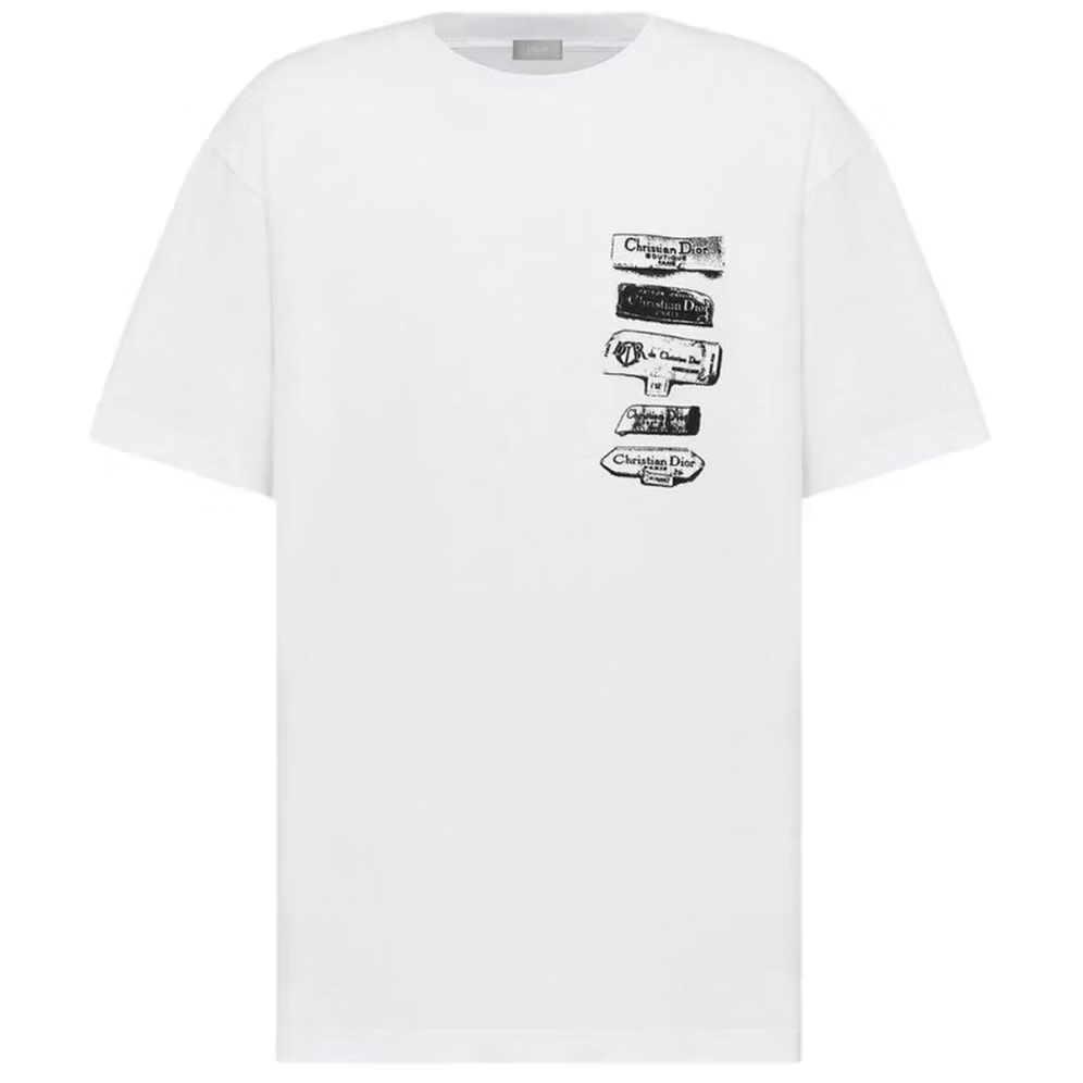 Christian Dior T-Shirt with Signature Graphic