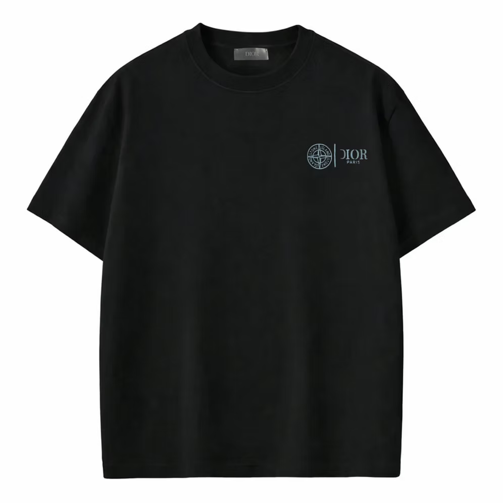 Dior x Stone Island Logo T-Shirt
