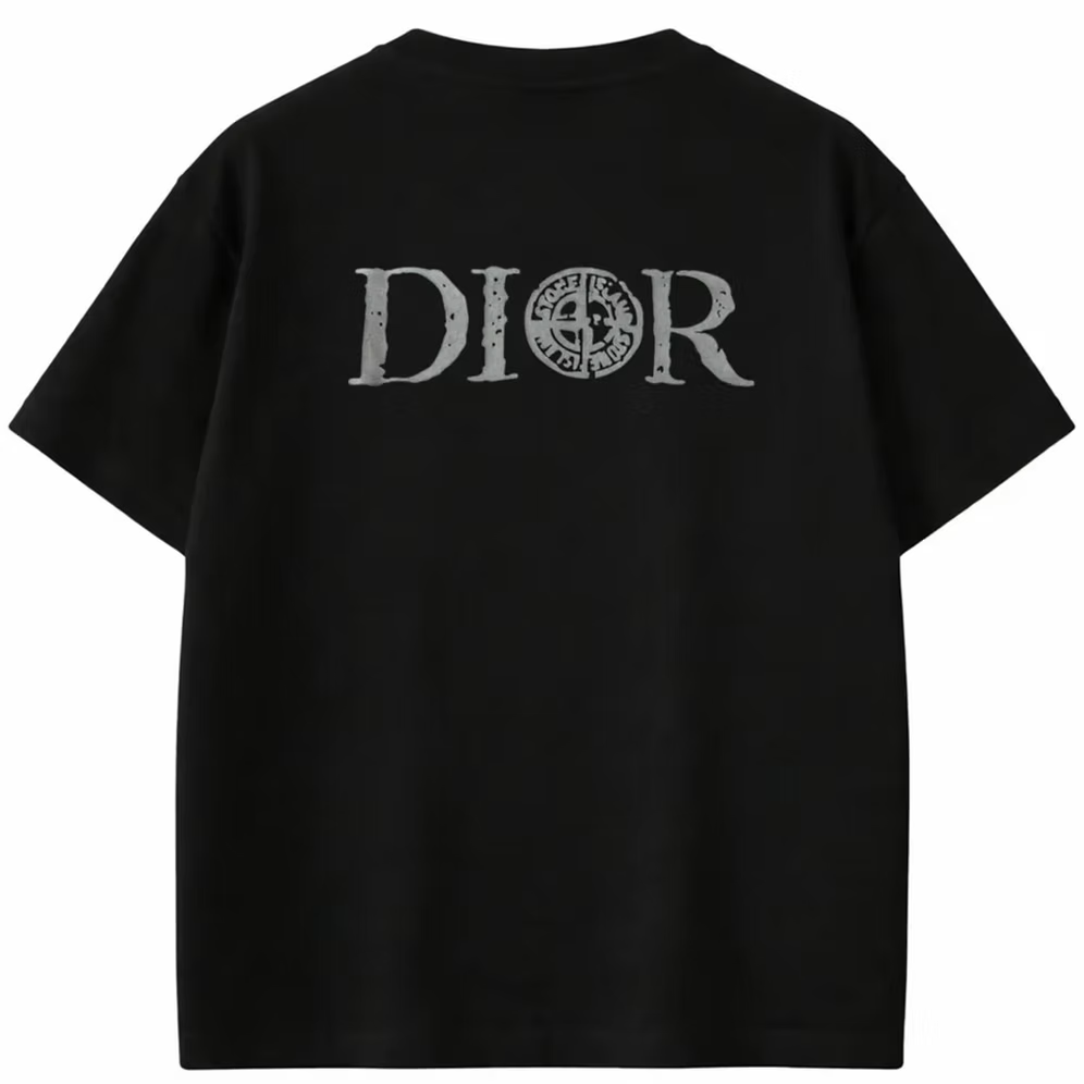 Dior x Stone Island Logo T-Shirt