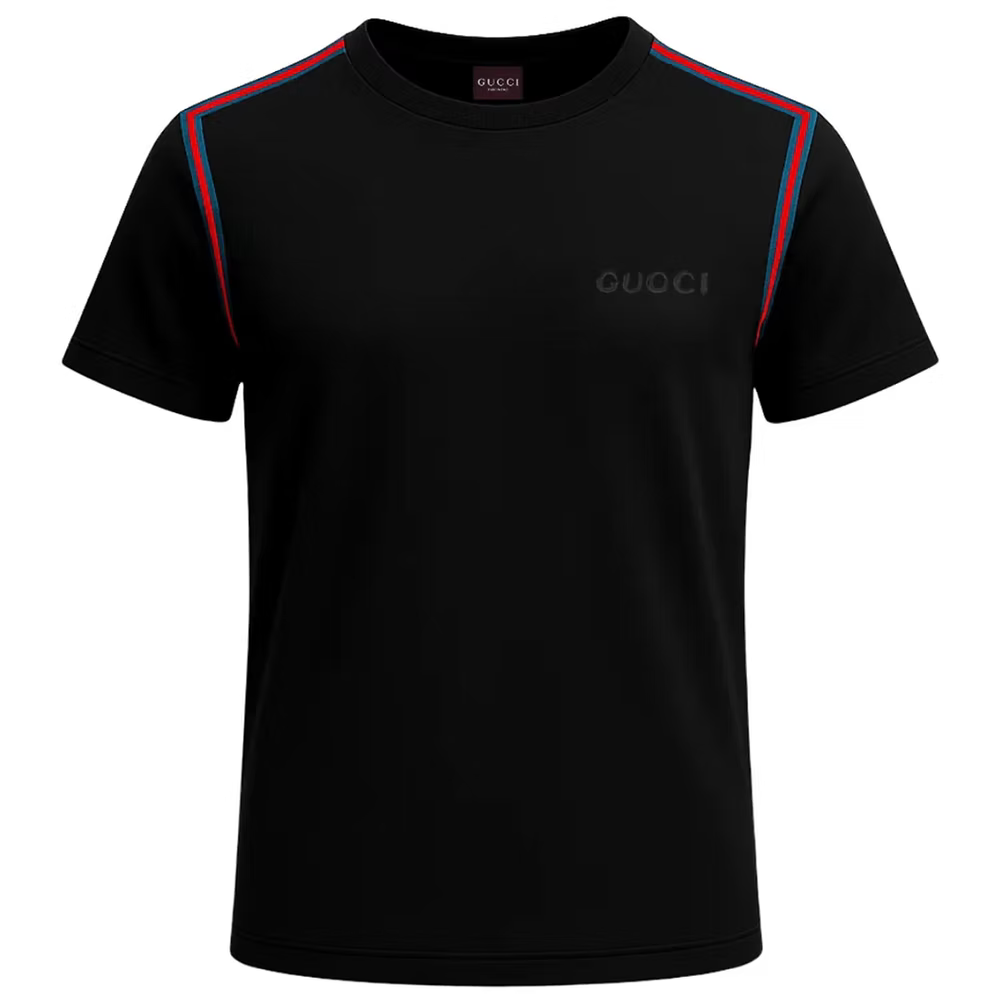 Web Stripe Detail T-Shirt