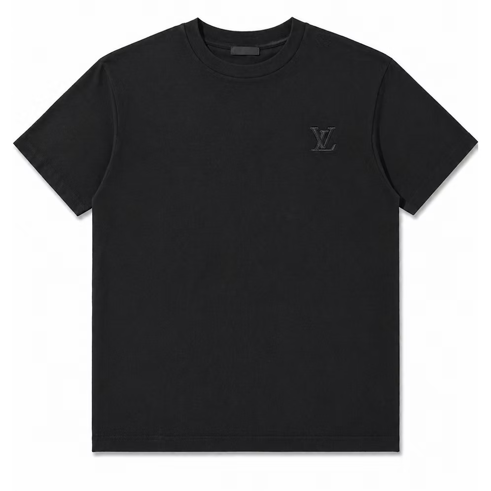 Monogram Detail Cotton T-Shirt
