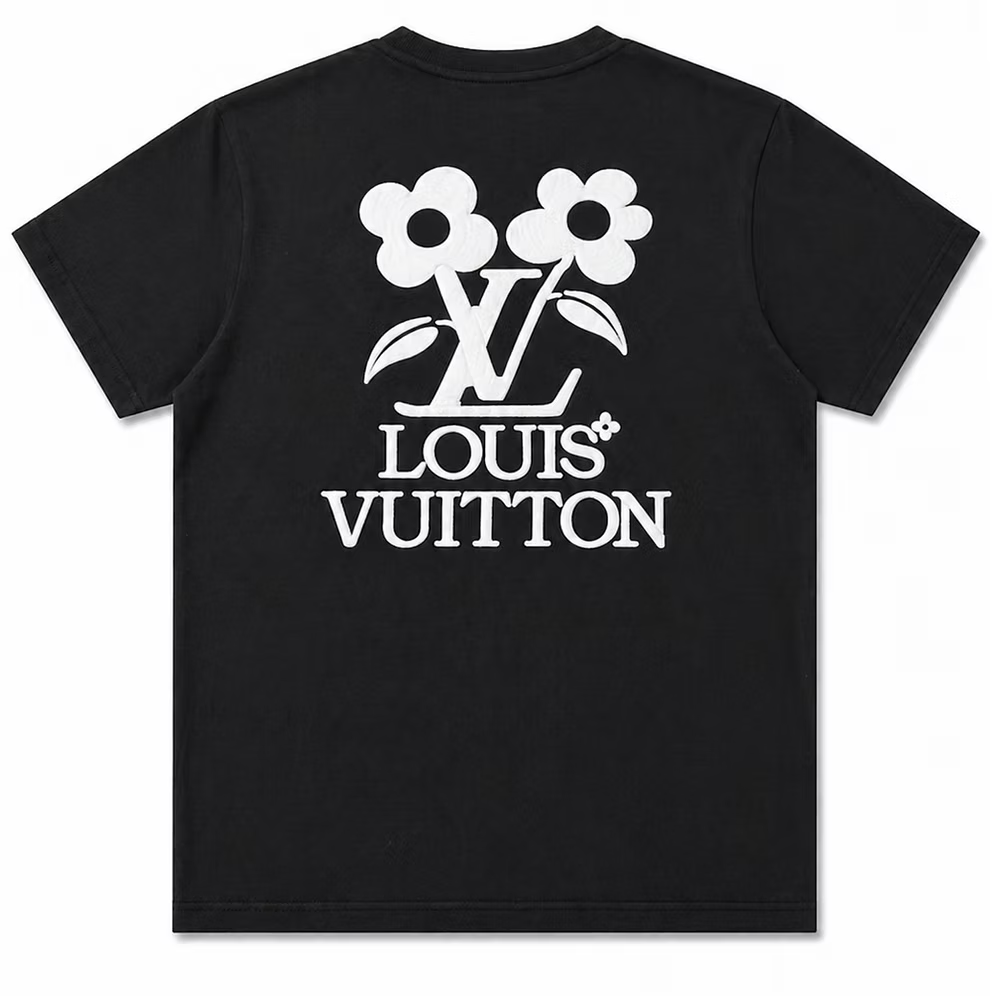 Louis Vuitton Floral Logo T-Shirt