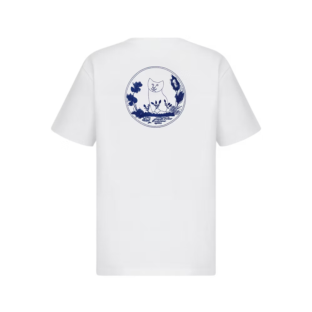 Dior Embroidered Cat T-Shirt