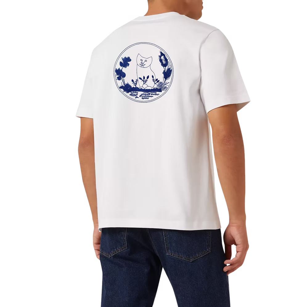 Dior Embroidered Cat T-Shirt