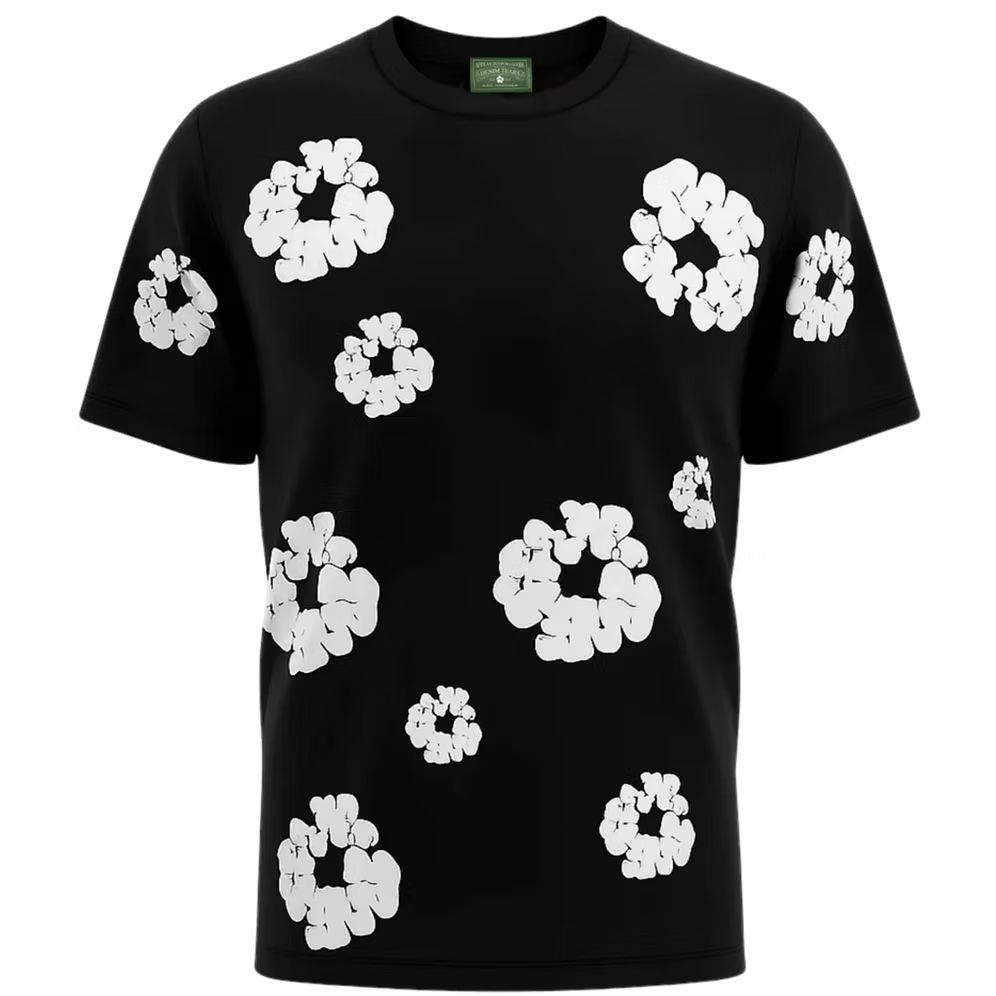 Cloud Print Cotton T-Shirt
