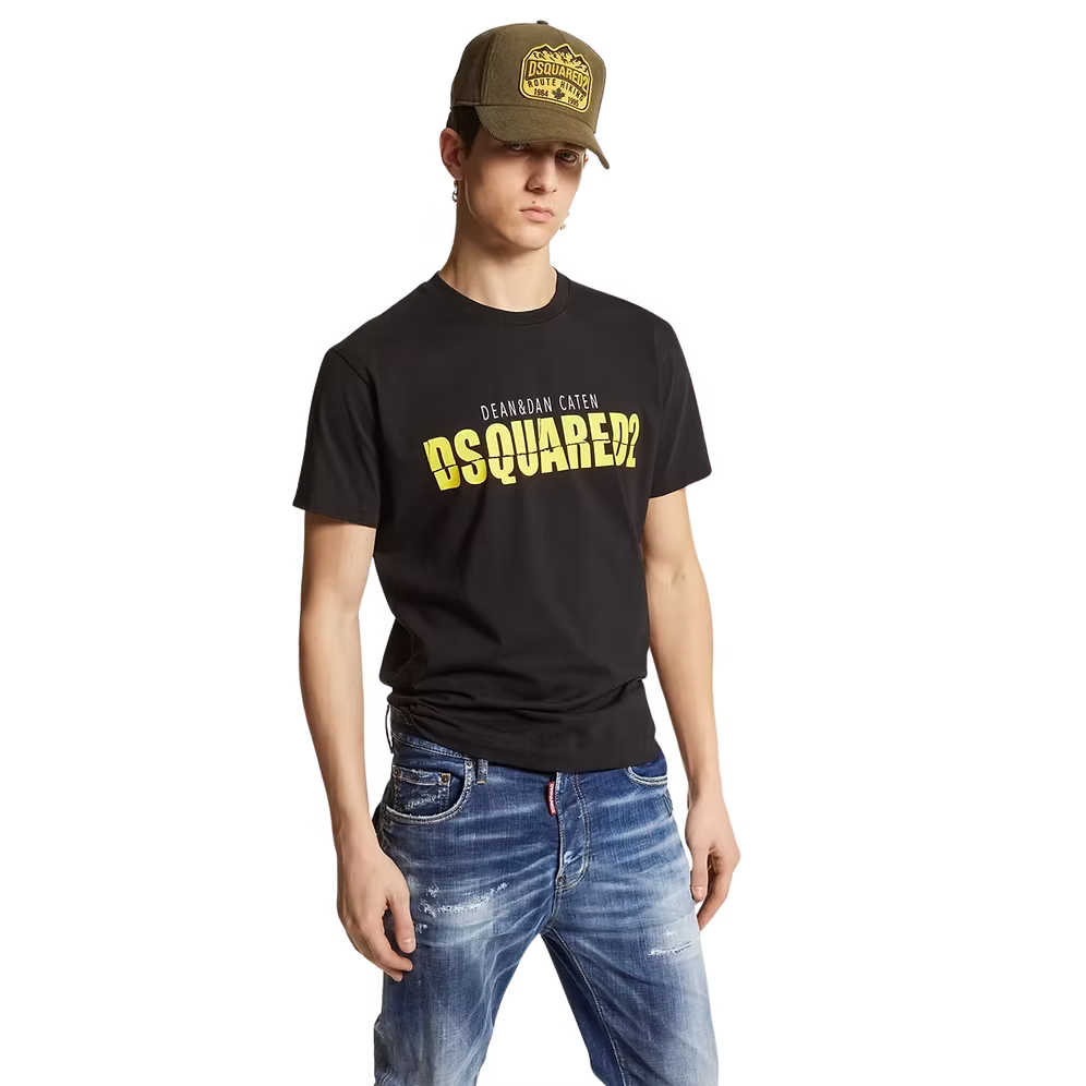 DSQUARED2 Logo Cotton T-Shirt