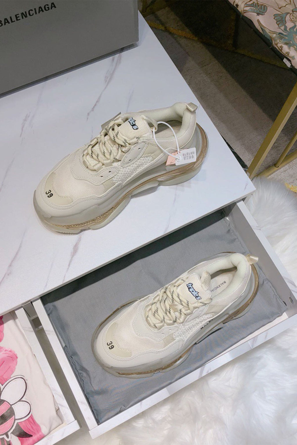 Triple S Women Shoes - 24HEARTZ