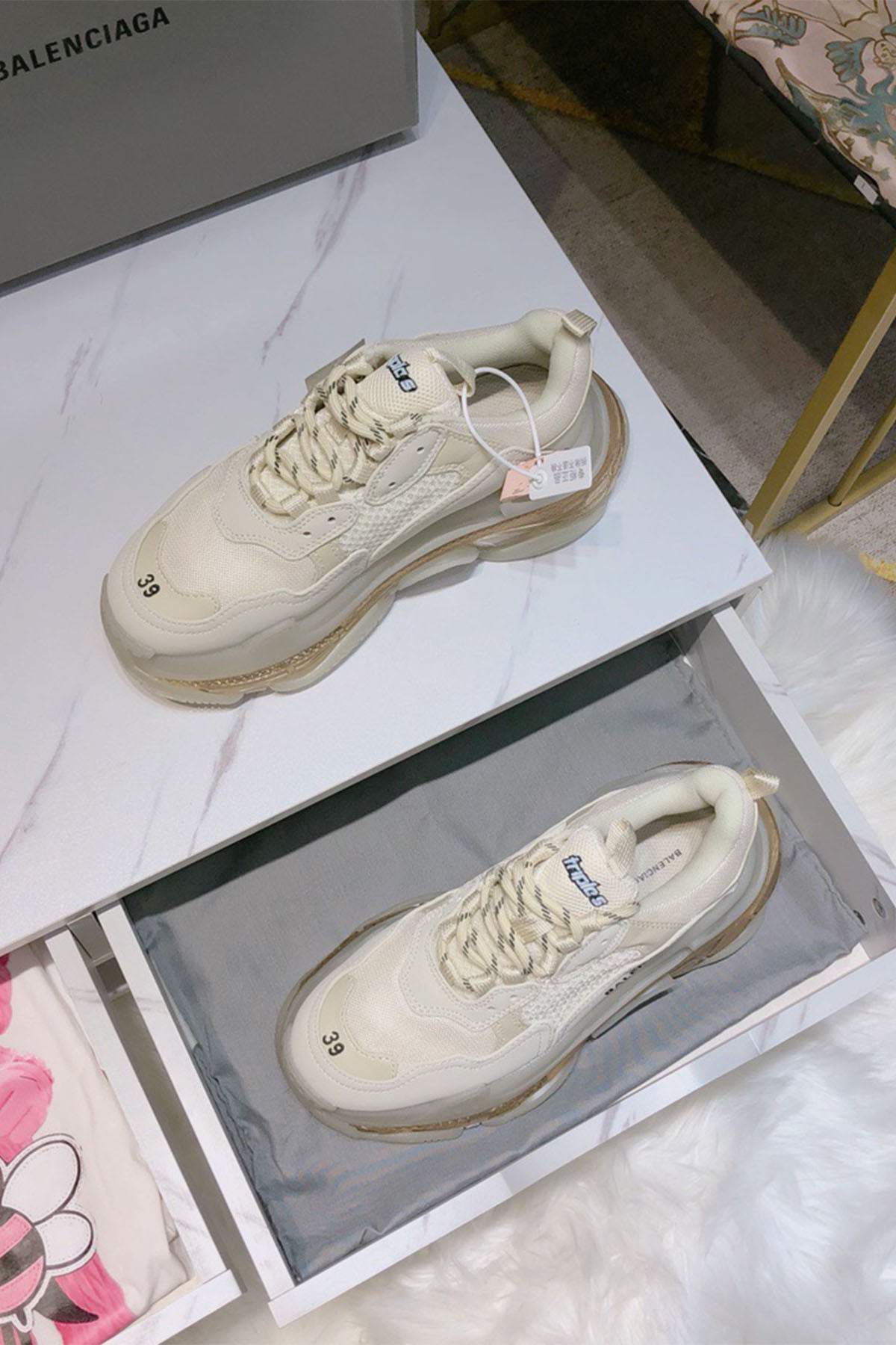 Triple S Women Shoes - 24HEARTZ